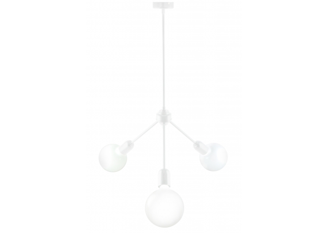 Bylight Trio Stick White Hanging Lamp