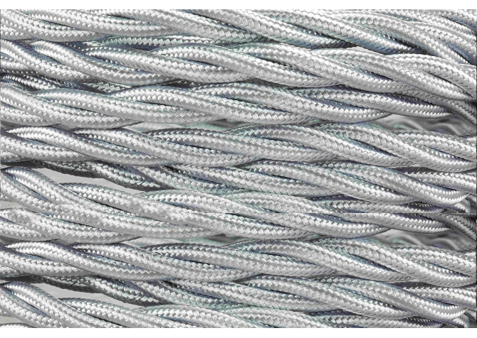 Grey Twist Coloured Cord