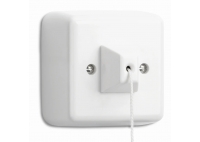 Pull switch surface-mounted THPG White