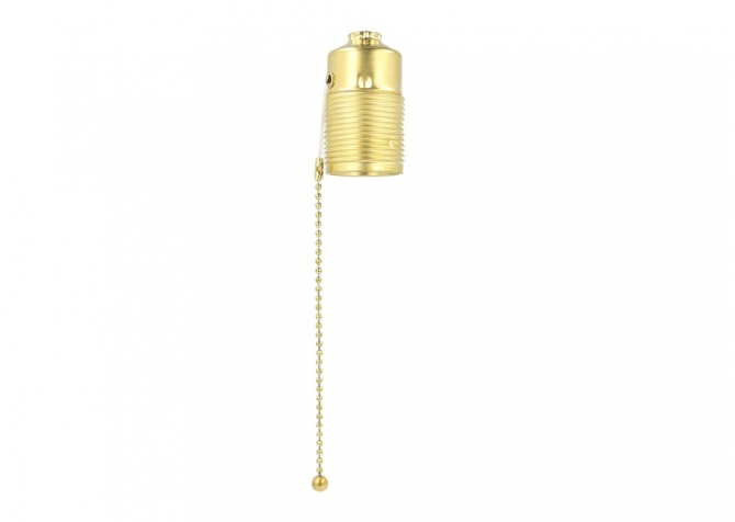 Lamp holder with chain