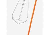 Lampa sufitowa ByLight kabel pomarańczowy
