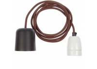 Lampa ByLight kabel brązowy