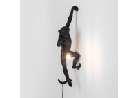 Monkey Lamp Black - kinkiet ścienny