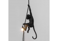 Monkey Lamp Black - wisząca