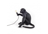 Monkey Lamp Black - sitting