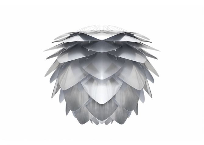 Lampa Silvia steel UMAGE (dawniej VITA Copenhagen) - biel & srebro /Kolor: Srebrny/