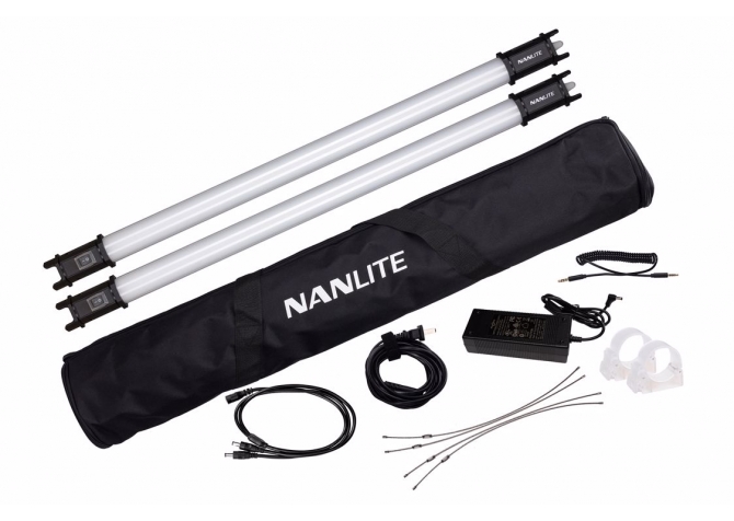 NANLITE 2x Pavotube 15C kit